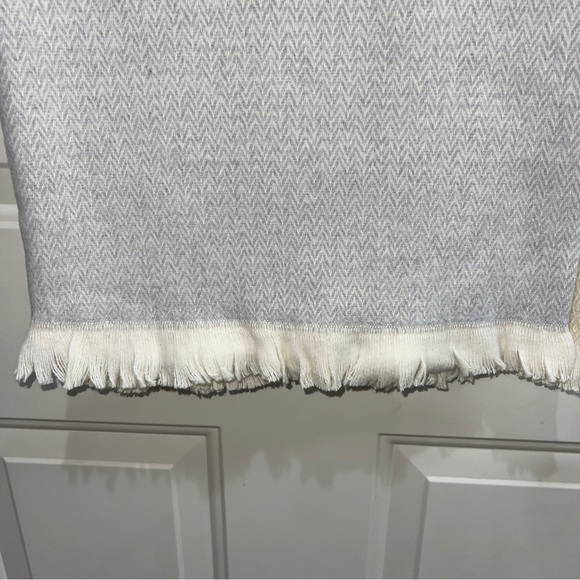 Antonio Salgado Throw Blanket BCI Cotton Blend Colorblock 50x63” Made Portugal - Picture 9 of 12